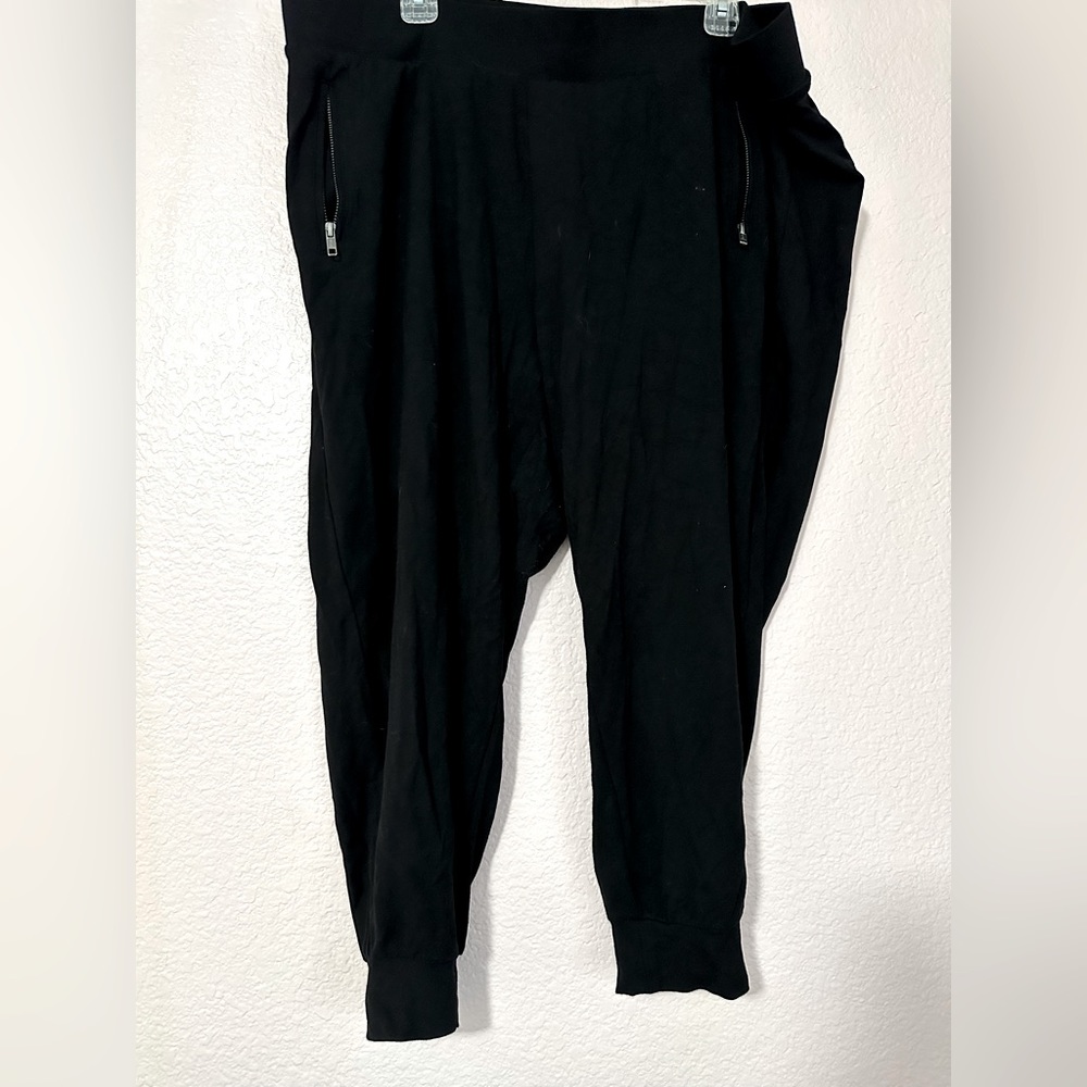 Torrid knit zip-up joggers. Size 3.